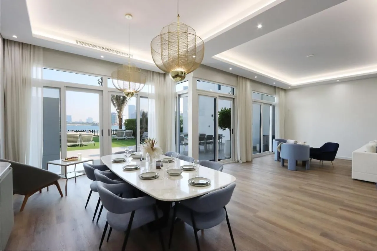 Livbnb - Beachfront 4+1 Villa In Palma Residences Dubai United Arab Emirates