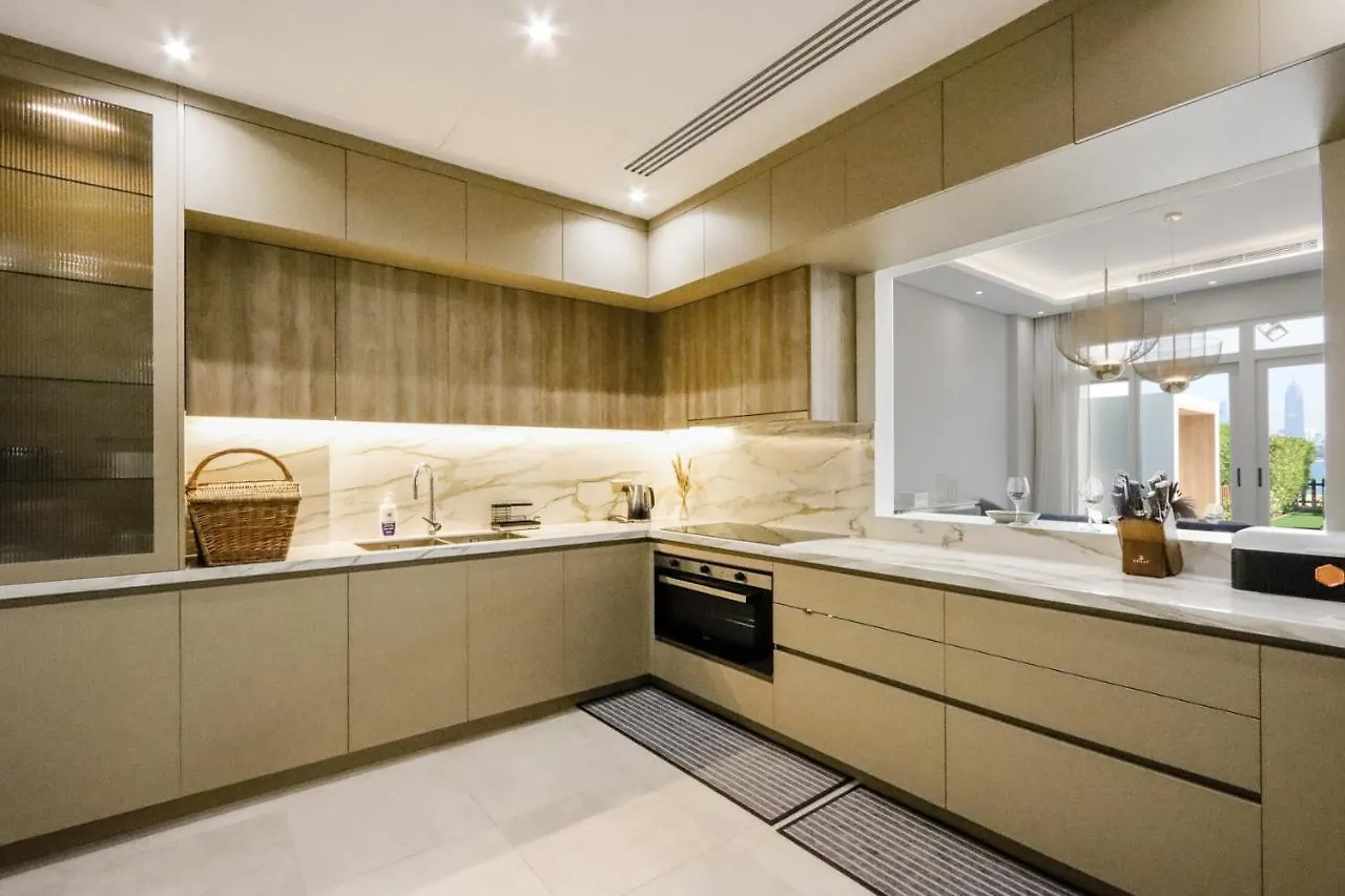 Livbnb - Beachfront 4+1 Villa In Palma Residences Dubai 0*,